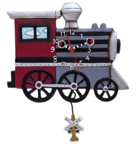 Choo Choo Train Clock