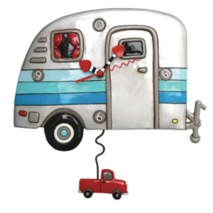 Happy Campers clock