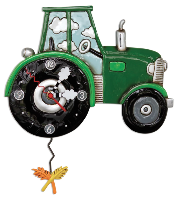 Harvest time (green tractor)