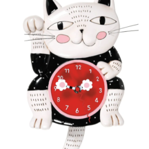 Lucky Cat Clock