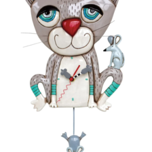 Mouser Cat clock