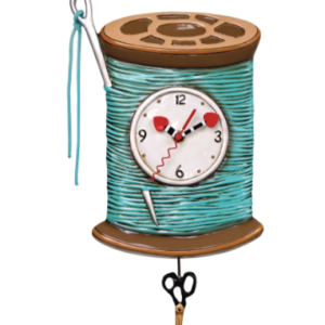 Needle + Thread clock