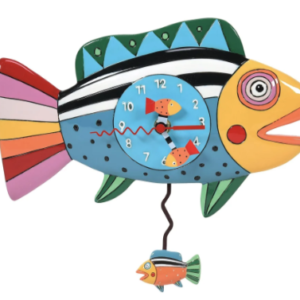 Rainbow Fish Clock