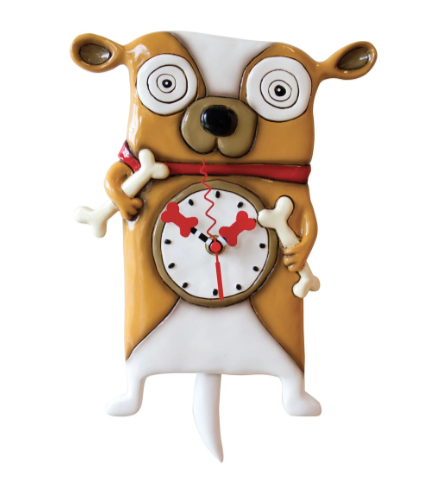 Roofus Dog Clock