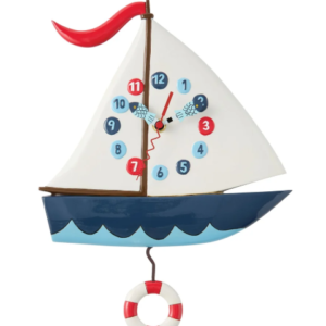 Smooth Sailing Wall Clock