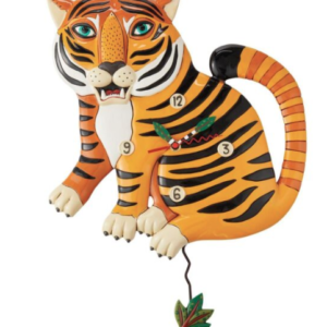 Stripes The Tiger Clock
