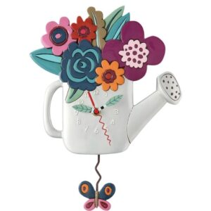 Time To Bloom Wall Clock