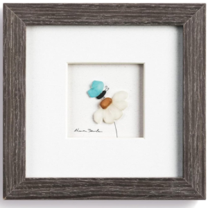 A Soft Place to Land Wall Art-Gray - 6x6