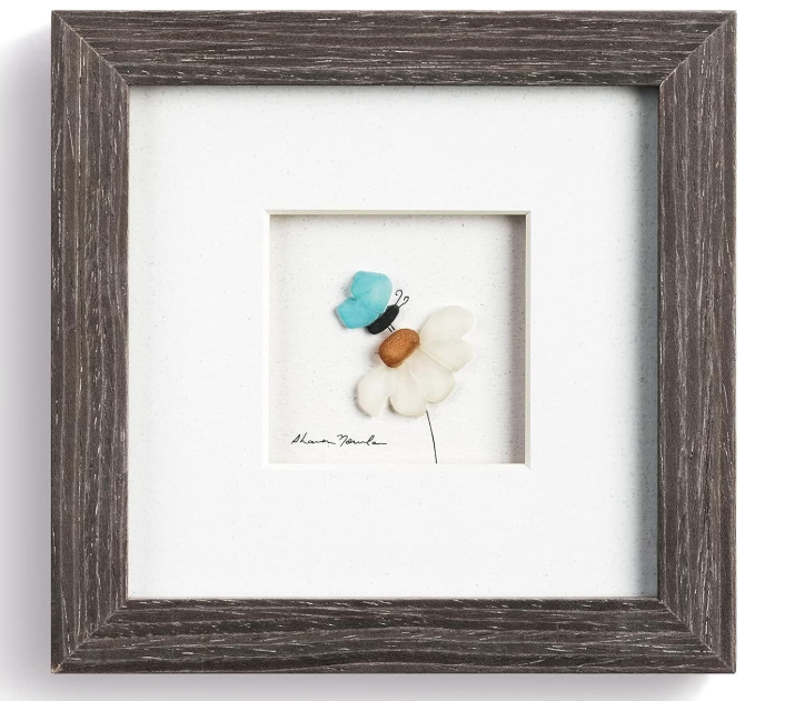 A Soft Place to Land Wall Art-Gray - 6x6
