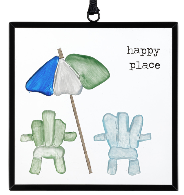 Find Your Happy Place Suncatcher