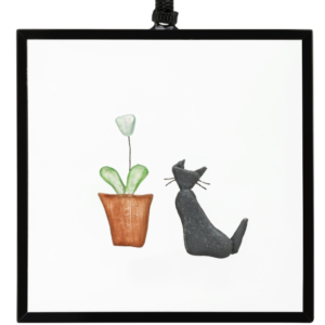 Purrfect Petals Suncatcher