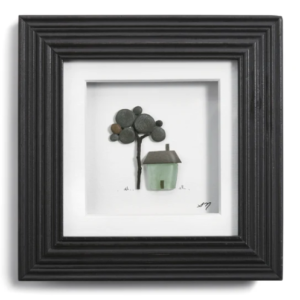 A Place to Call Home Wall Art-Gray - 6"x 6"