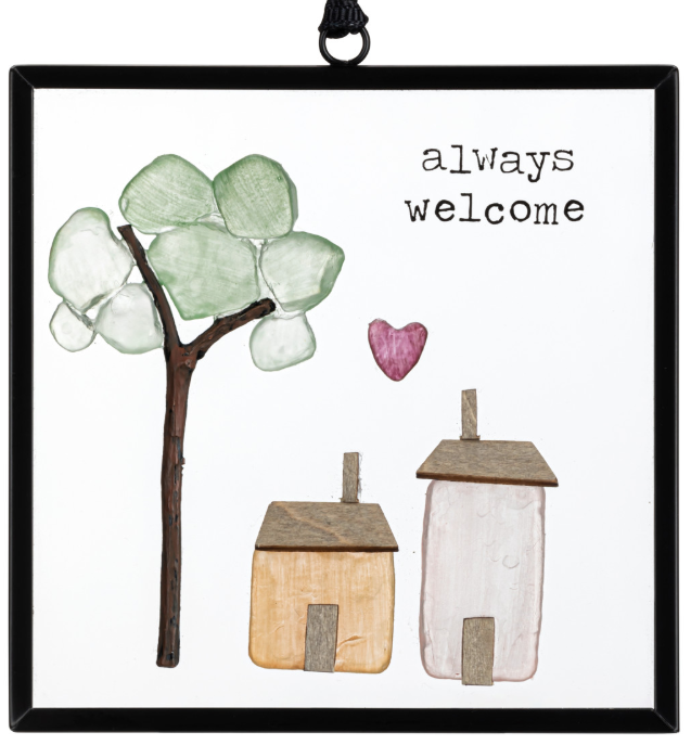 Always Welcome Suncatcher