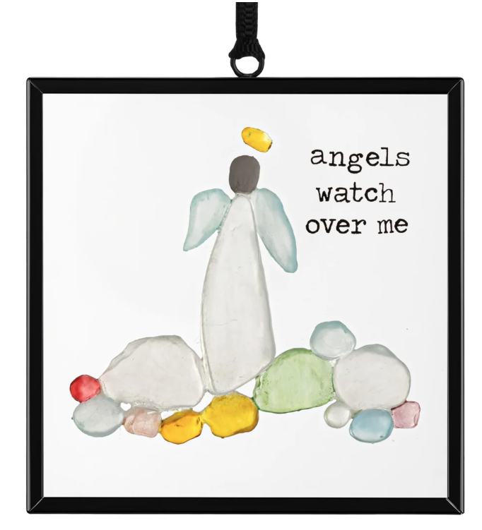 Angels Watch Over Me Suncatcher
