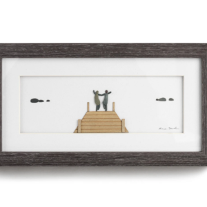 Anywhere with You Wall Art- Gray 15"x8"