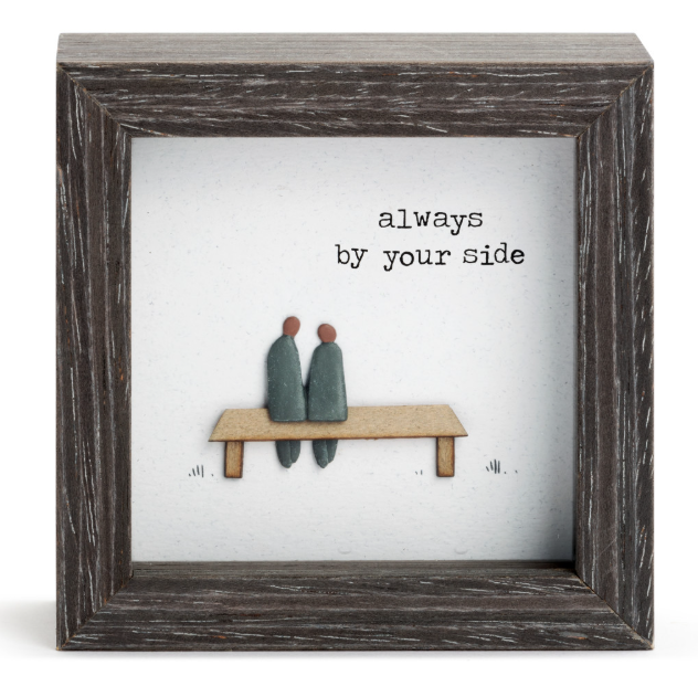 B "side by side"