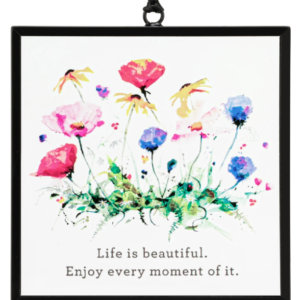 Life is Beautiful Large Suncatcher