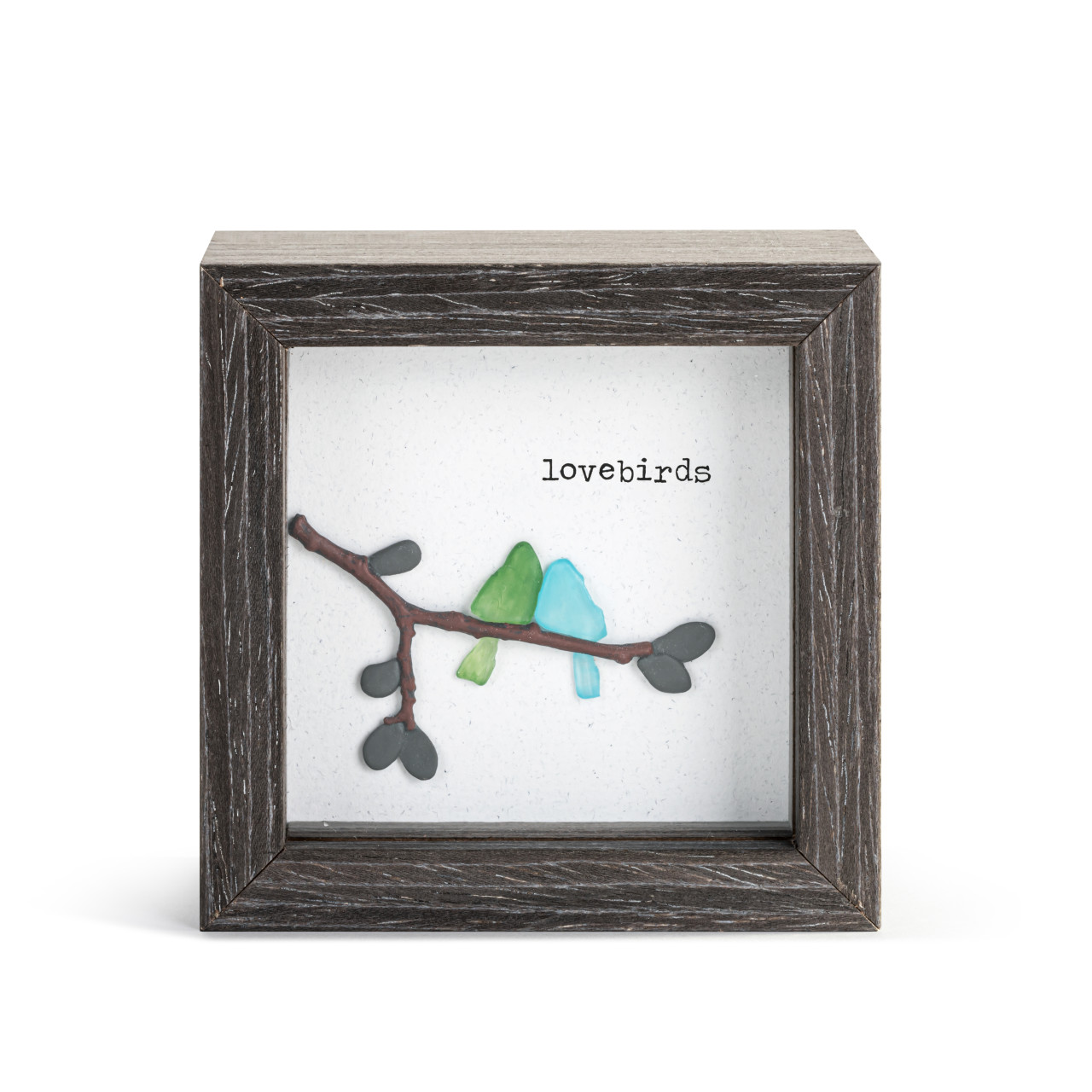 Love Birds Shadow Box