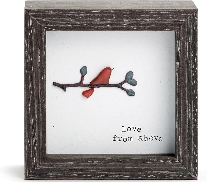 Love from above - shadow box