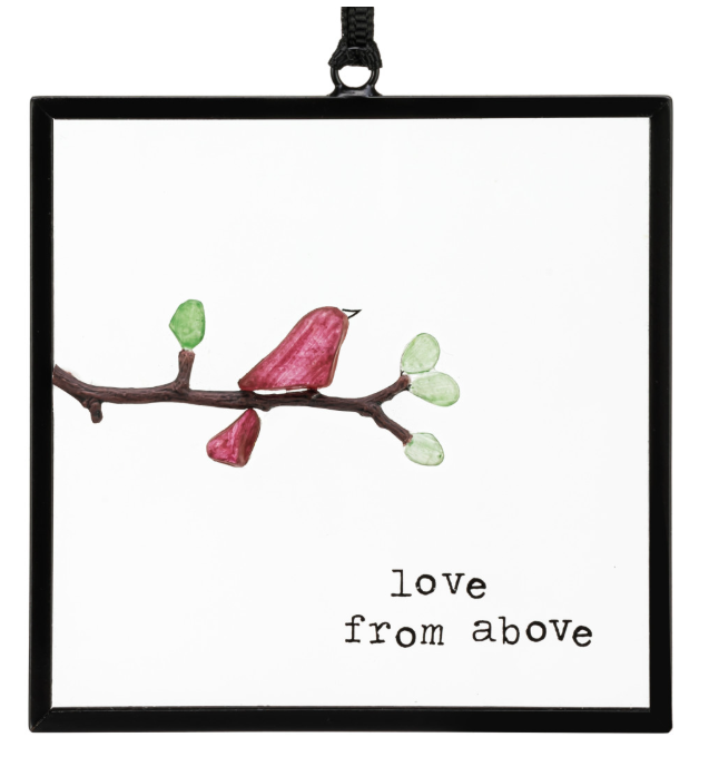 Love From Above Suncatcher (cardinal)