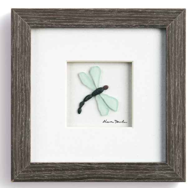 Of Life & Dragonflies Wall Art Gray - 6x6