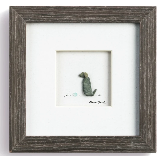 Ready to Play Wall Art - Gray 6"sq.